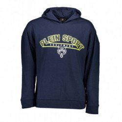 SWEAT PLEIN SPORT SANS ZIP HOMME BLEU