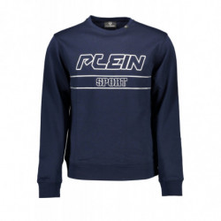 SWEAT PLEIN SPORT SANS ZIP HOMME BLEU