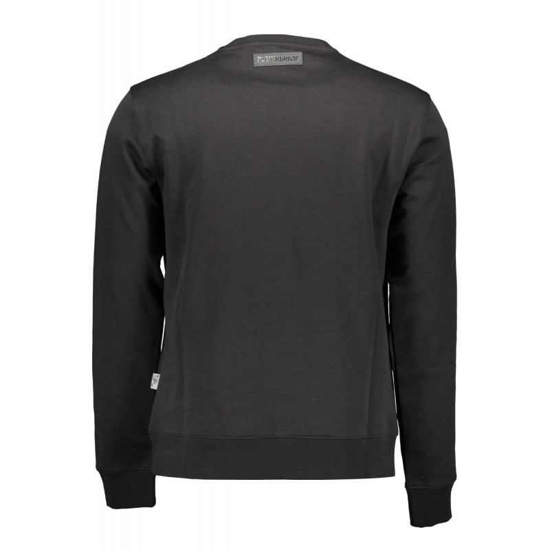 SUDADERA PLEIN SPORT SIN CREMALLERA HOMBRE NEGRO