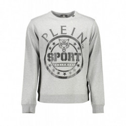 SUDADERA PLEIN SPORT SIN CREMALLERA HOMBRE GRIS