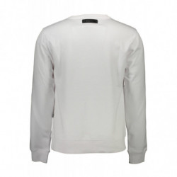 SUDADERA PLEIN SPORT SIN CREMALLERA HOMBRE BLANCO