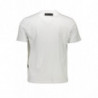 T-SHIRT MANCHES COURTES HOMME PLEIN SPORT BLANC