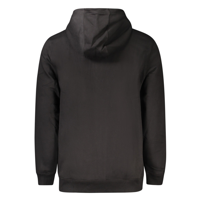 TOMMY HILFIGER FELPA CON ZIP UOMO NERO