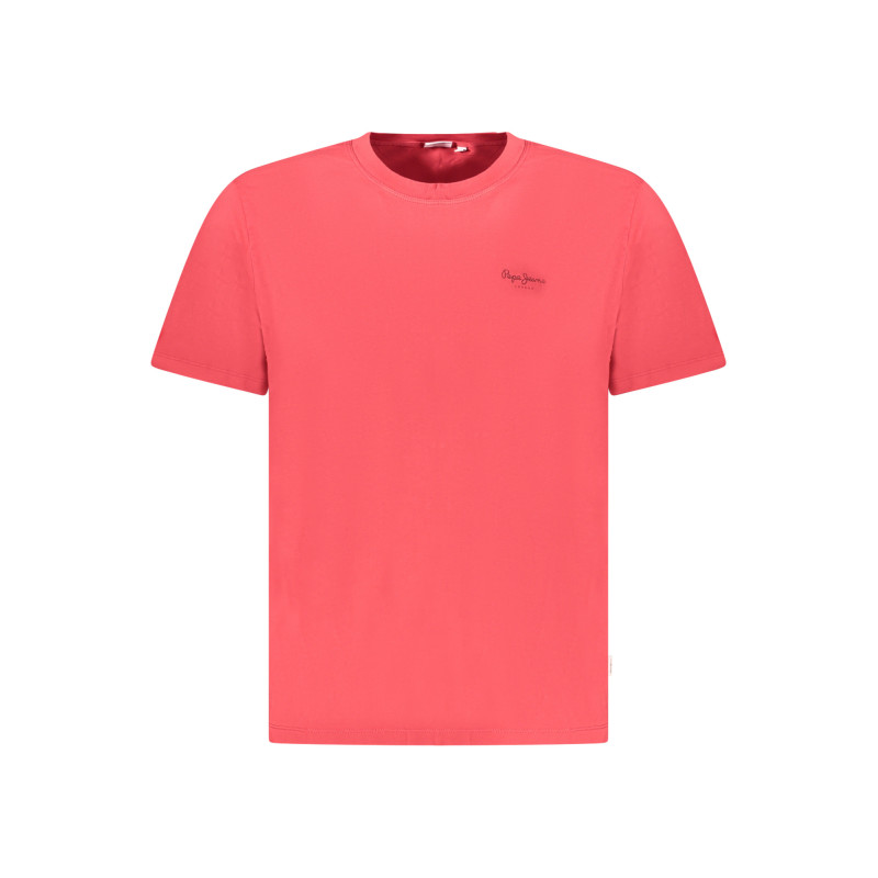 PEPE JEANS T-SHIRT MANICHE CORTE UOMO ROSSO
