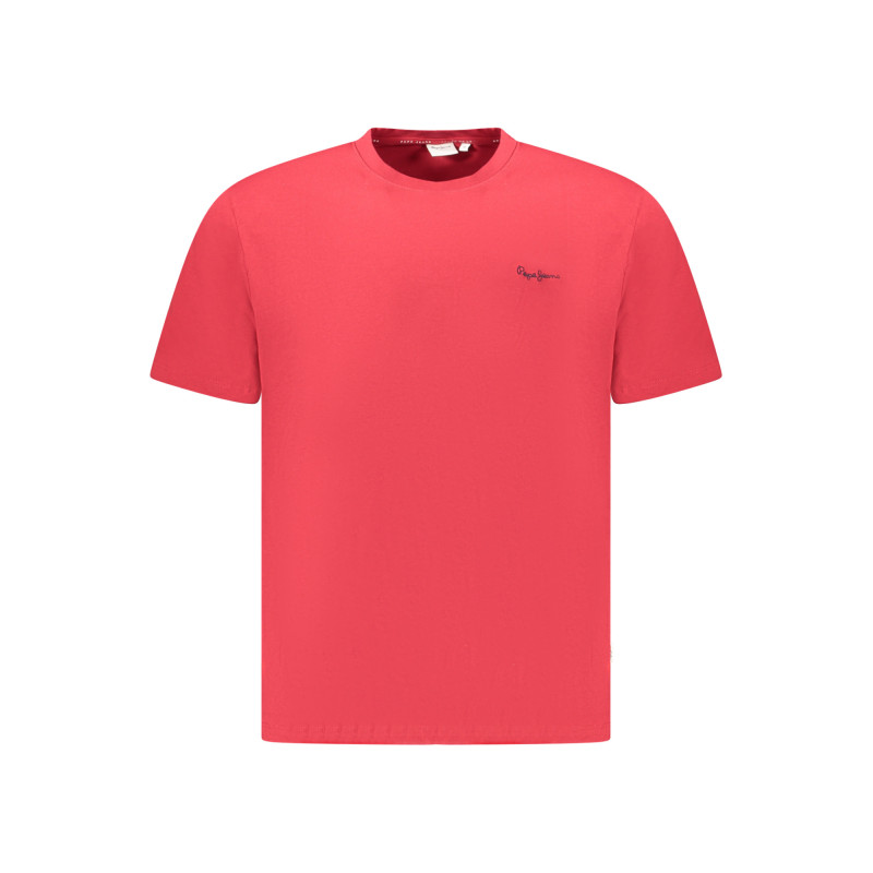 T-SHIRT À MANCHES COURTES POUR HOMMES PEPE JEANS ROUGE