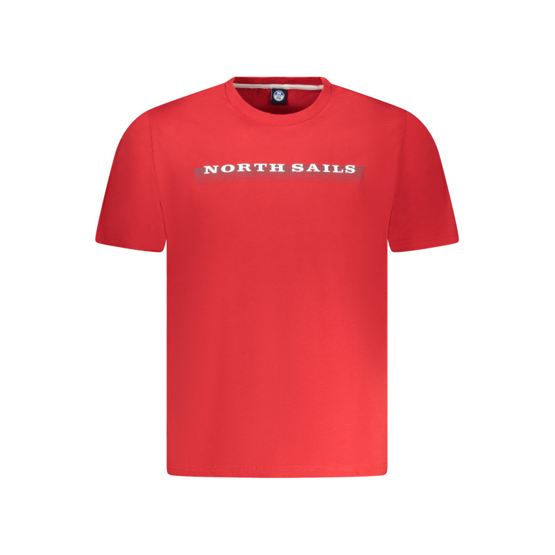 CAMISETA MANGA CORTA HOMBRE NORTH SAILS ROJA