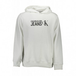 CALVIN KLEIN SWEATSHIRT WITHOUT ZIP MAN WHITE
