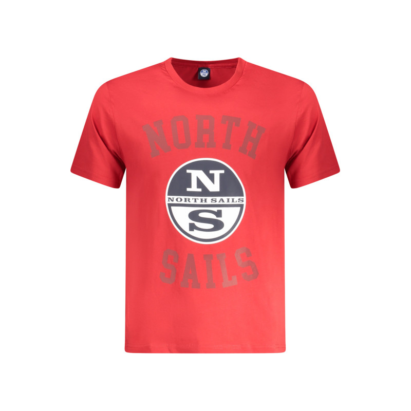 NORTH SAILS T-SHIRT MANICHE CORTE UOMO ROSSO