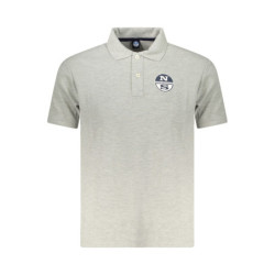 NORTH SAILS HERREN KURZARM POLOSHIRT GRAU