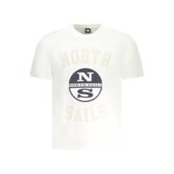NORTH SAILS KURZARM-T-SHIRT HERREN WEISS