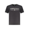 NORTH SAILS T-SHIRT MANICHE CORTE UOMO NERO
