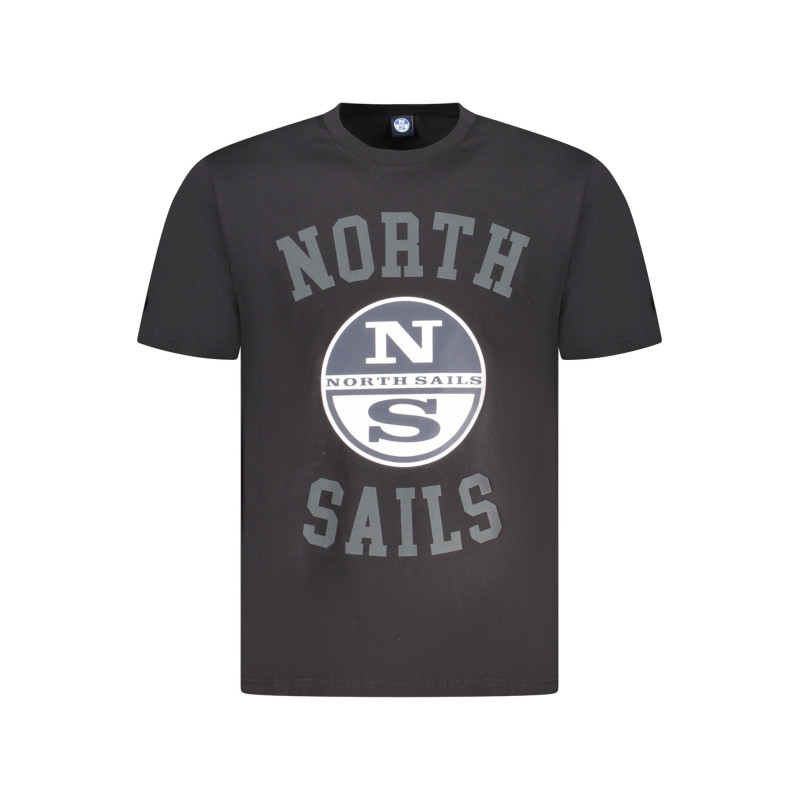 NORTH SAILS T-SHIRT MANICHE CORTE UOMO NERO