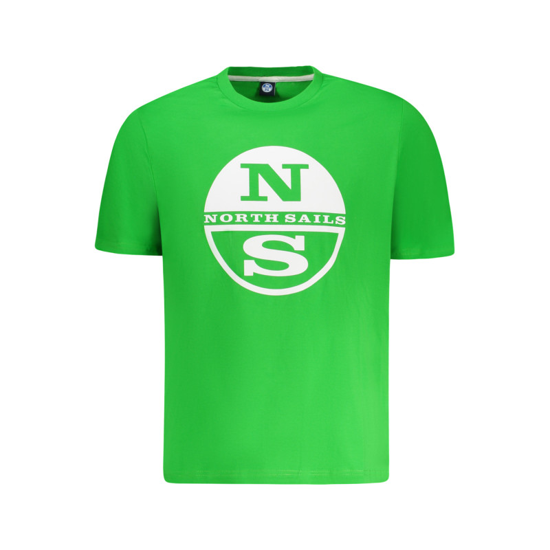 NORTH SAILS T-SHIRT MANICHE CORTE UOMO VERDE