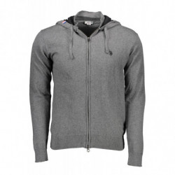 CARDIGAN US POLO HOMME GRIS