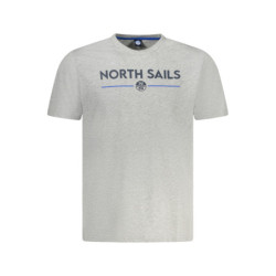 NORTH SAILS T-SHIRT MANICHE CORTE UOMO GRIGIO