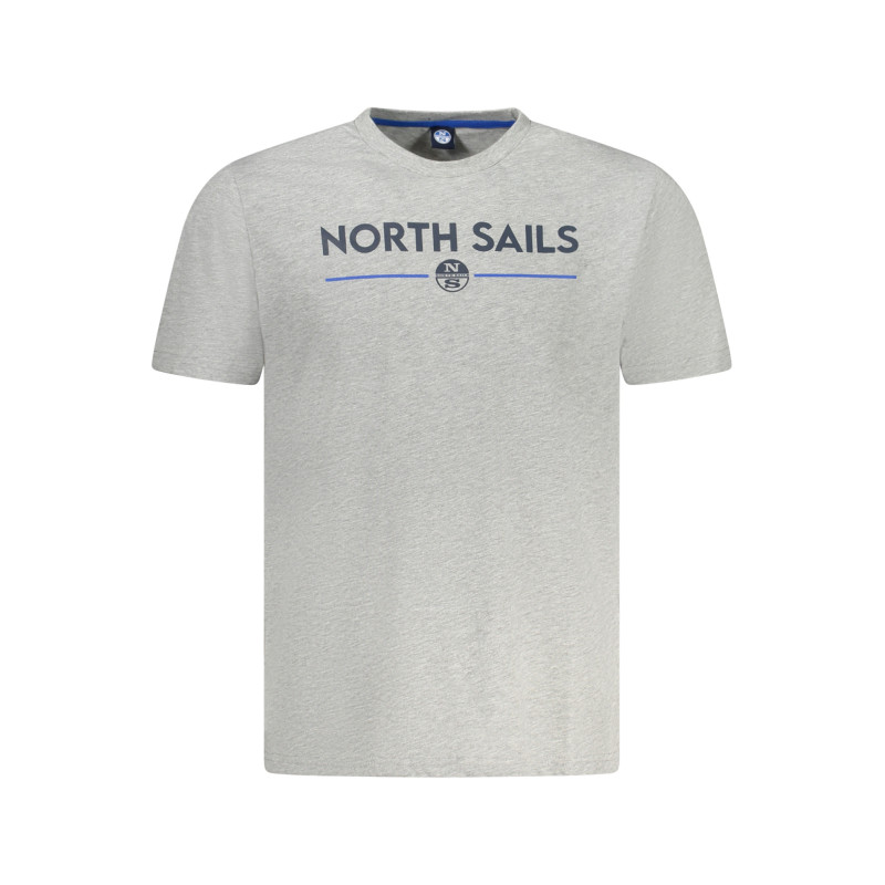 NORTH SAILS T-SHIRT MANICHE CORTE UOMO GRIGIO