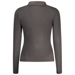 GUESS JEANS CAMICIA MANICHE LUNGHE DONNA NERO