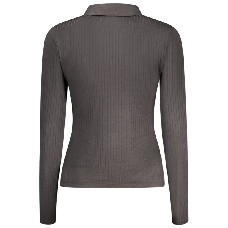 CAMISA MANGA LARGA GUESS JEANS MUJER NEGRA