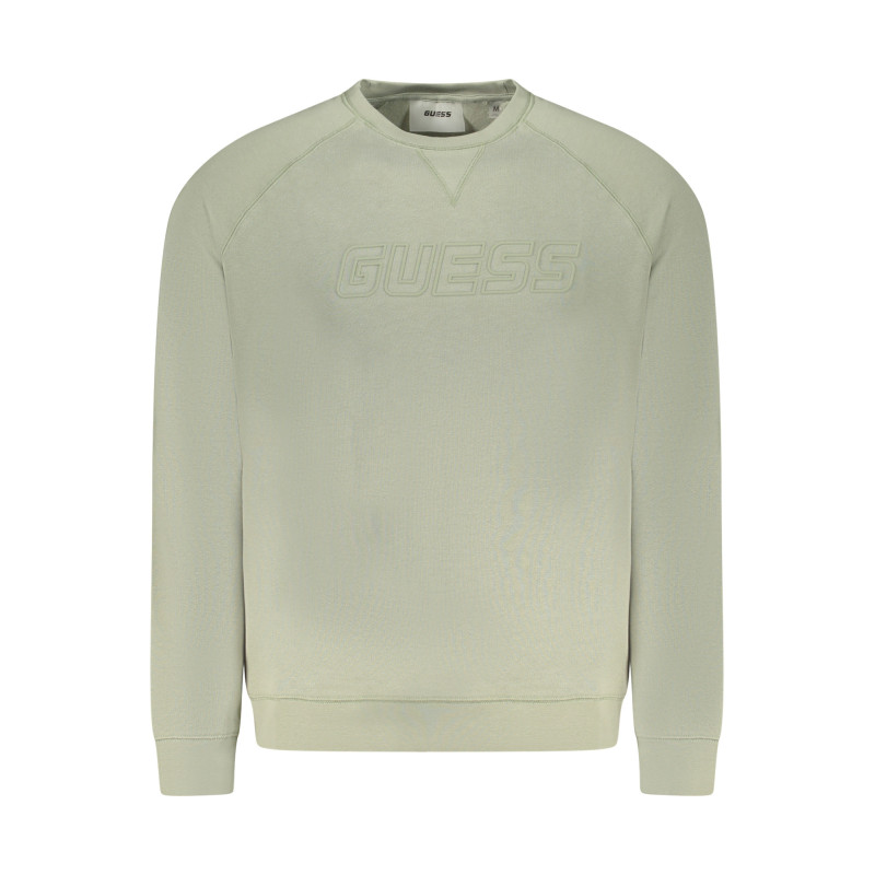 SUDADERA GUESS JEANS SIN CREMALLERA HOMBRE VERDE