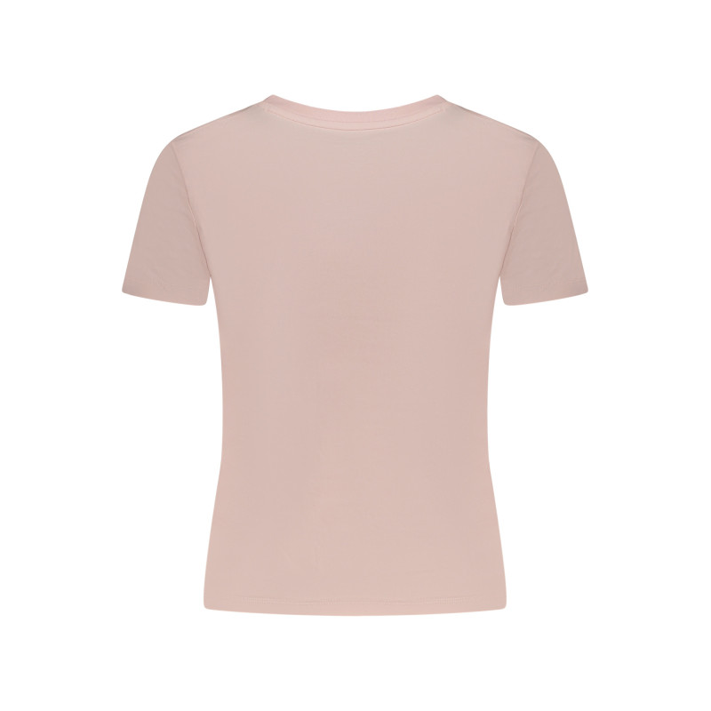 GUESS JEANS T-SHIRT MANICHE CORTE DONNA ROSA