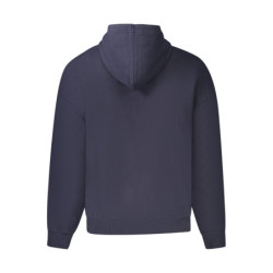 GUESS JEANS FELPA SENZA ZIP UOMO BLU