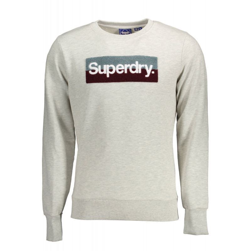 SUDADERA SUPERDRY SIN CREMALLERA HOMBRE GRIS