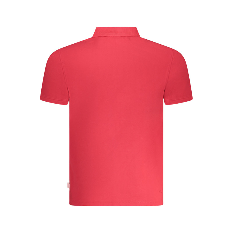 PEPE JEANS MEN'S SHORT SLEEVE POLO SHIRT RED