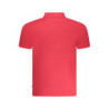 PEPE JEANS POLO MANICHE CORTE UOMO ROSSO