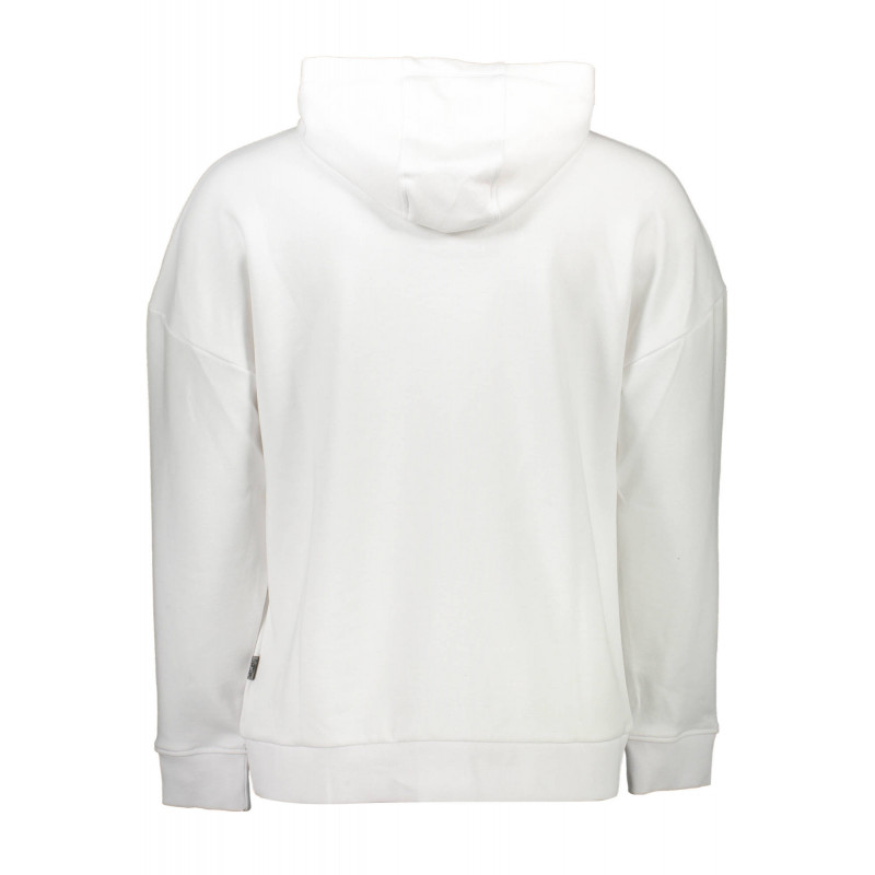 SUDADERA PLEIN SPORT SIN CREMALLERA HOMBRE BLANCO