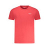 PEPE JEANS T-SHIRT MANICHE CORTE UOMO ROSSO