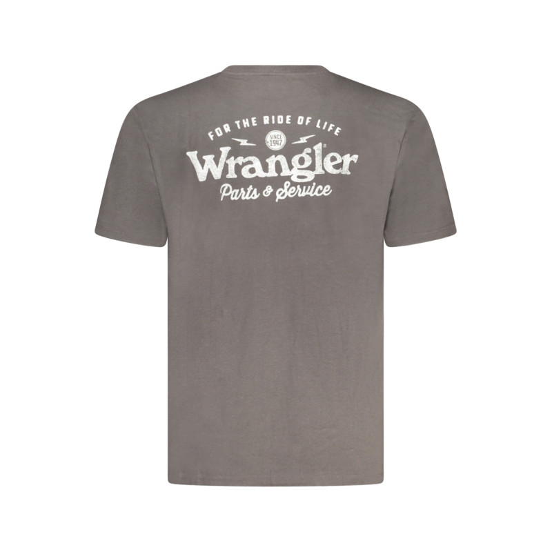 CAMISETA MANGA CORTA WRANGLER HOMBRE NEGRA