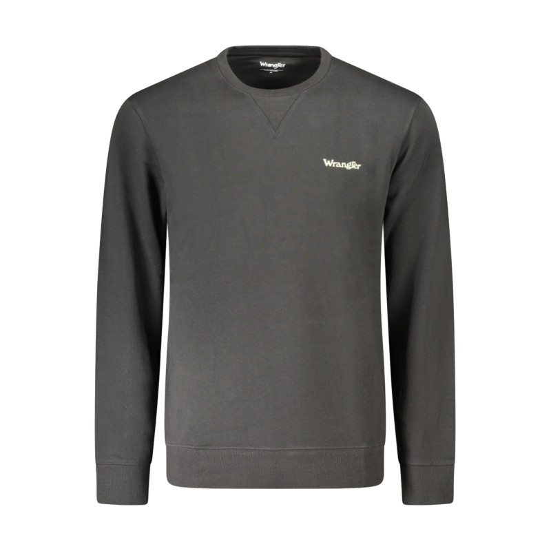 WRANGLER HERREN SWEATSHIRT SCHWARZ MIT REISSVERSCHLUSS