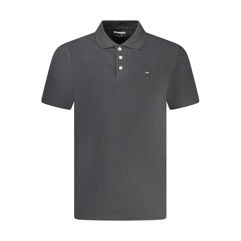 WRANGLER POLO KURZARM HERREN SCHWARZ