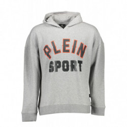 SUDADERA PLEIN SPORT SIN CREMALLERA HOMBRE GRIS