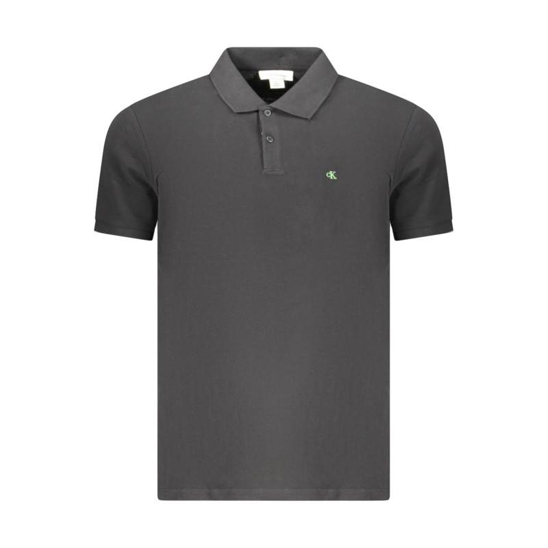 POLO CALVIN KLEIN MANGA CORTA PARA HOMBRE NEGRO