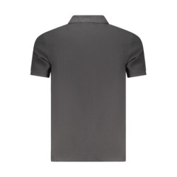 CALVIN KLEIN MEN'S SHORT SLEEVE POLO BLACK