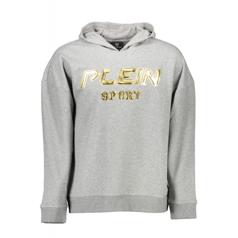 SWEAT PLEIN SPORT SANS ZIP HOMME GRIS
