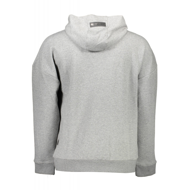 PLEIN SPORT SWEATSHIRT OHNE REISSVERSCHLUSS HERREN GRAU