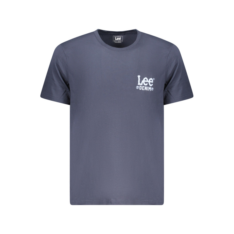 T-SHIRT À MANCHES COURTES POUR HOMMES LEE BLEU
