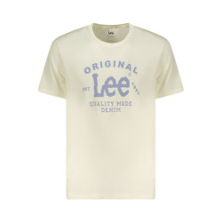 LEE T-SHIRT MANICHE CORTE UOMO BEIGE