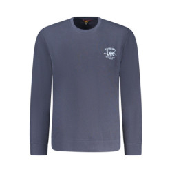 LEE MEN'S BLUE ZIP-UP SWEATSHIRT