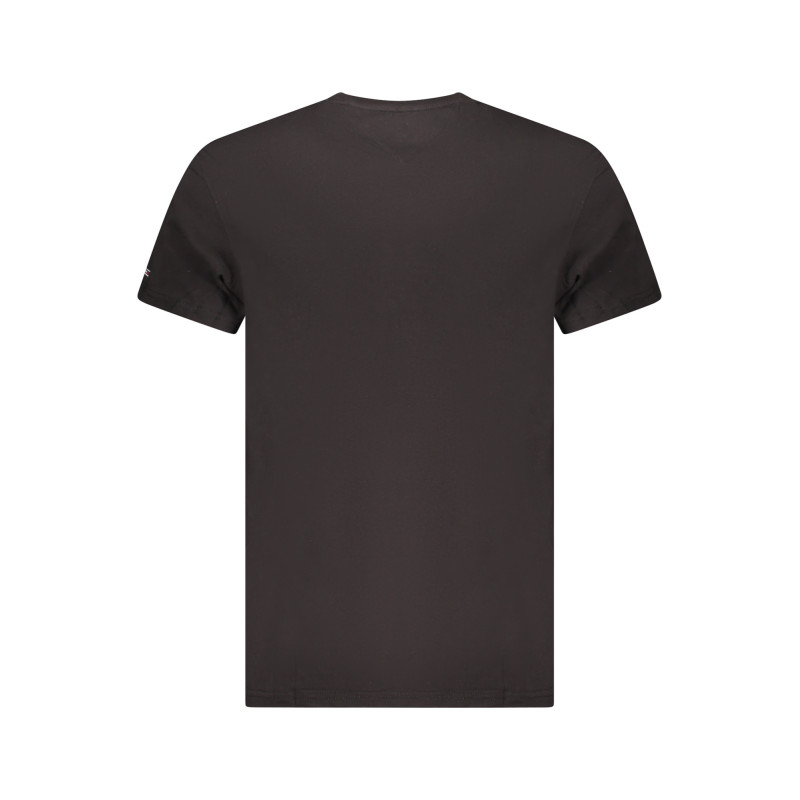 T-SHIRT À MANCHES COURTES POUR HOMMES TOMMY HILFIGER NOIR