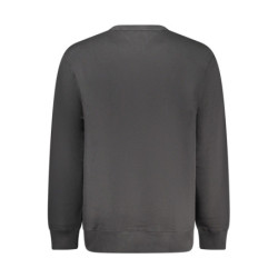 SWEAT-SHIRT ZIPPÉ NOIR POUR HOMMES TOMMY HILFIGER