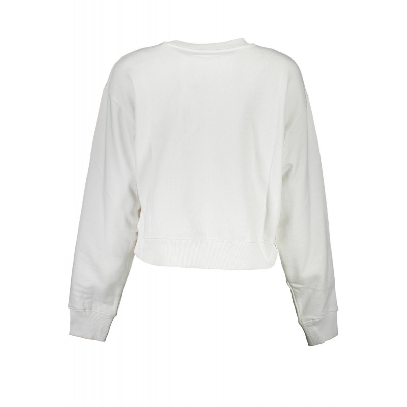 SUDADERA GUESS JEANS SIN CREMALLERA MUJER BLANCO