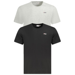T-SHIRT À MANCHES COURTES POUR HOMMES FILA NOIR