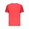 FILA T-SHIRT MANICHE CORTE UOMO ROSSO