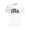 FILA T-SHIRT MANICHE CORTE UOMO BIANCO