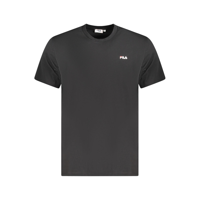 CAMISETA FILA MANGA CORTA HOMBRE NEGRA