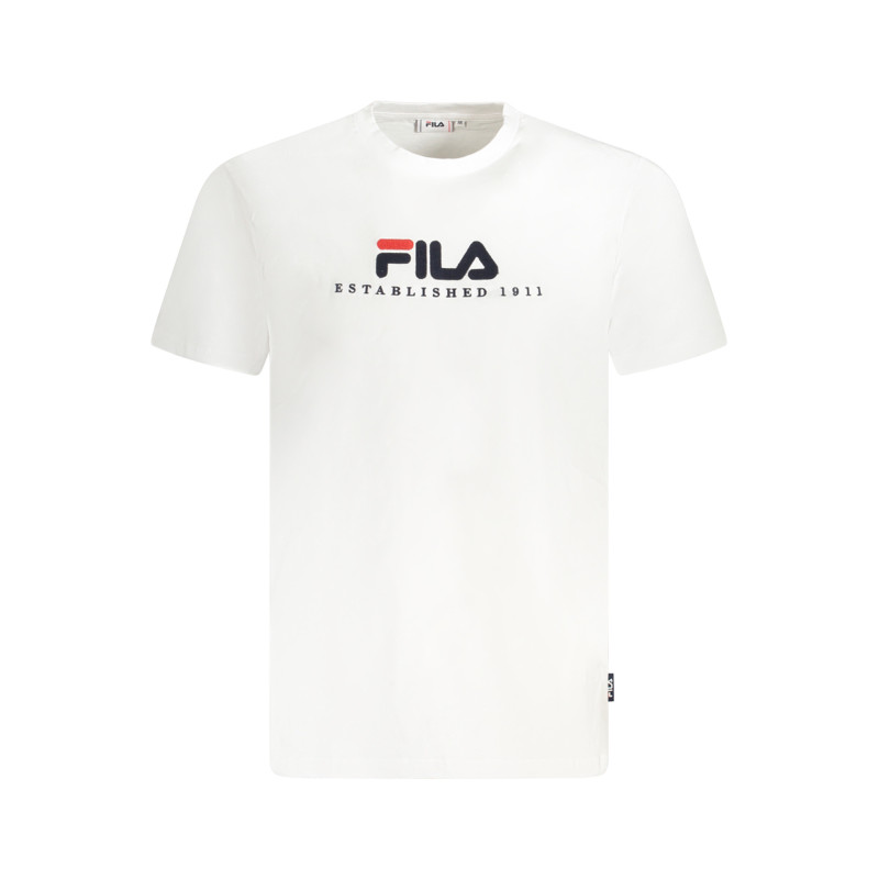 FILA T-SHIRT MANICHE CORTE UOMO BIANCO