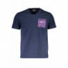 T-SHIRT MANCHES COURTES HOMME PLEIN SPORT BLEU